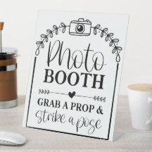Booth Fotográfico Agarra Uma Prop E Dobra Uma Dose