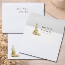 Boots and Bubbles Simple Western Baby Shower