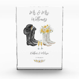 Boots do Oeste de Casamento