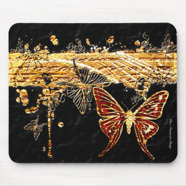 Borboleta 3 Mousepad (Frente)