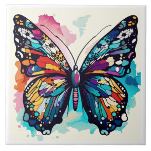 Borboleta abstrata