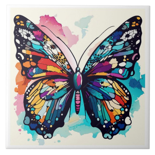 Borboleta abstrata (Frente)