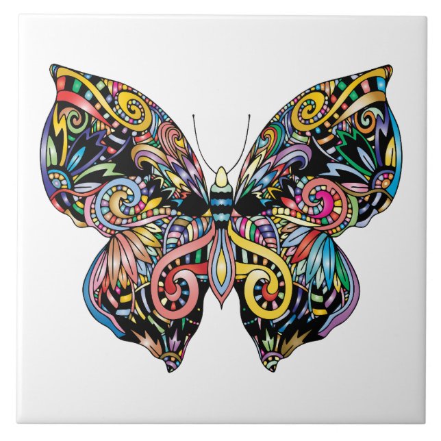 Borboleta abstrata (Frente)