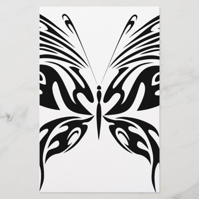 Borboleta abstrato (Frente)