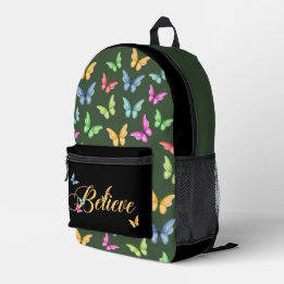 Borboleta Acredita na mochila