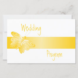 Borboleta Amarela do Programa Casamento
