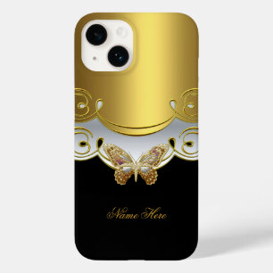 Borboleta Amarelo Dourado Preto