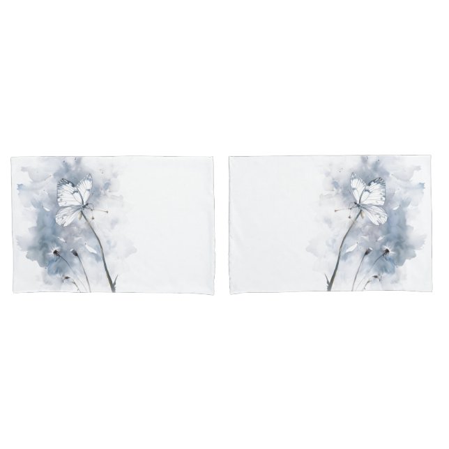 Borboleta Aquarela em Dandelion Breeze (Frente - conjunto)