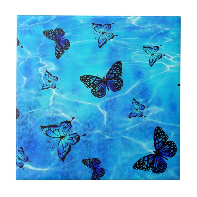 Borboleta Azul (Frente)