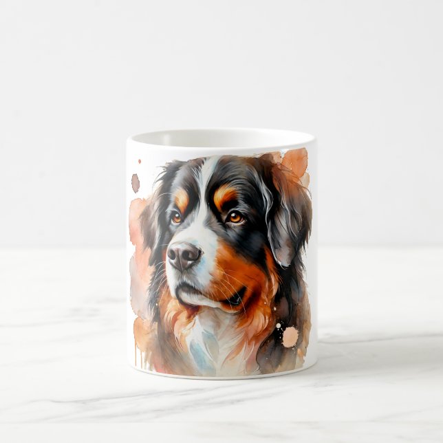 🐾 borboleta Bernese, esta caneca é para você (Centro)