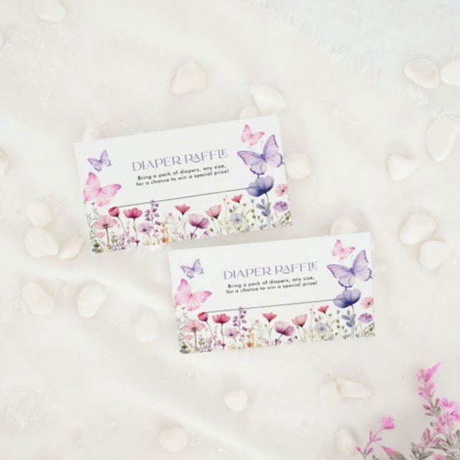 Borboleta Borboleta de Cartão Raffle fralda (Criador carregado)