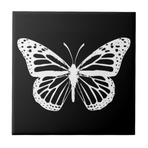 Borboleta branca monarca ativada