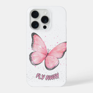 borboleta brilhante rosa