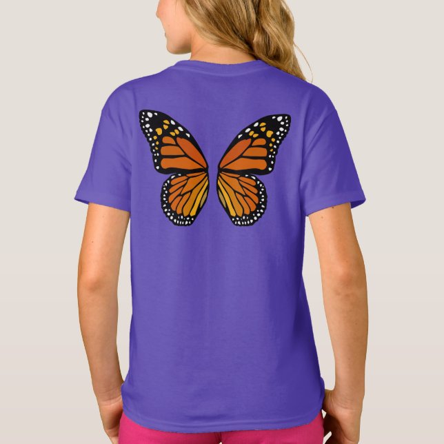 Borboleta Camisa De Borboleta Meninas Cuecas Unise (Verso)