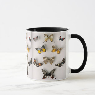 borboleta-coleção, caneca da campainha