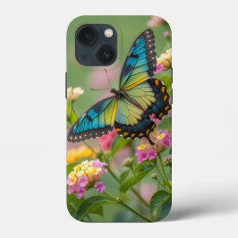 Borboleta Colorida Resistente Capa Apple iPhone 13