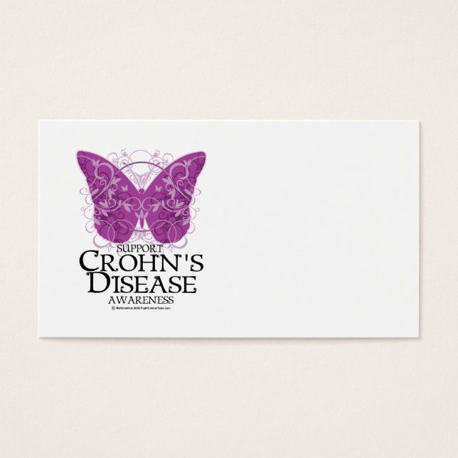 Borboleta da Doença de Crohn (Frente)