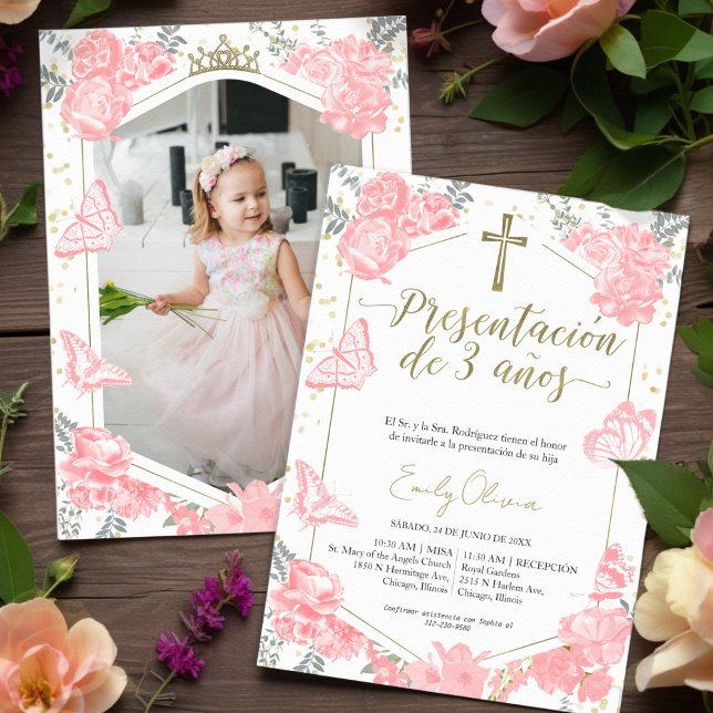 Borboleta de Convite Fotográfico Apresentación 3 a (Criador carregado)