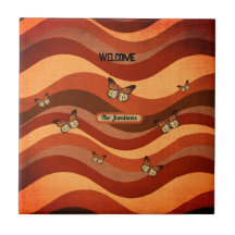 Borboleta de Cor de Outono