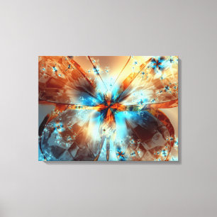 Borboleta de Luz - Canvas