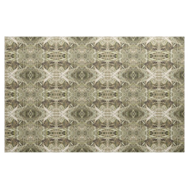 Borboleta de madeira esmerilada Tecido animal pate (Fat Quarter)