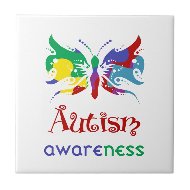 Borboleta de Sensibilização Autismo (Frente)