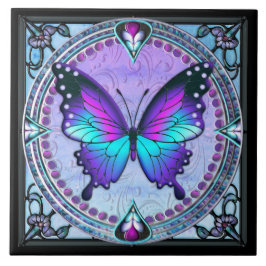 Borboleta de sublimação com fundo