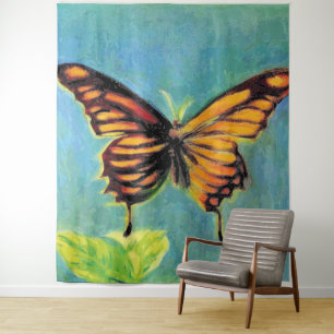 Borboleta de Verão primavera - Tapeçaria