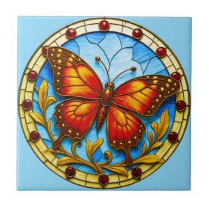 Borboleta de vitral