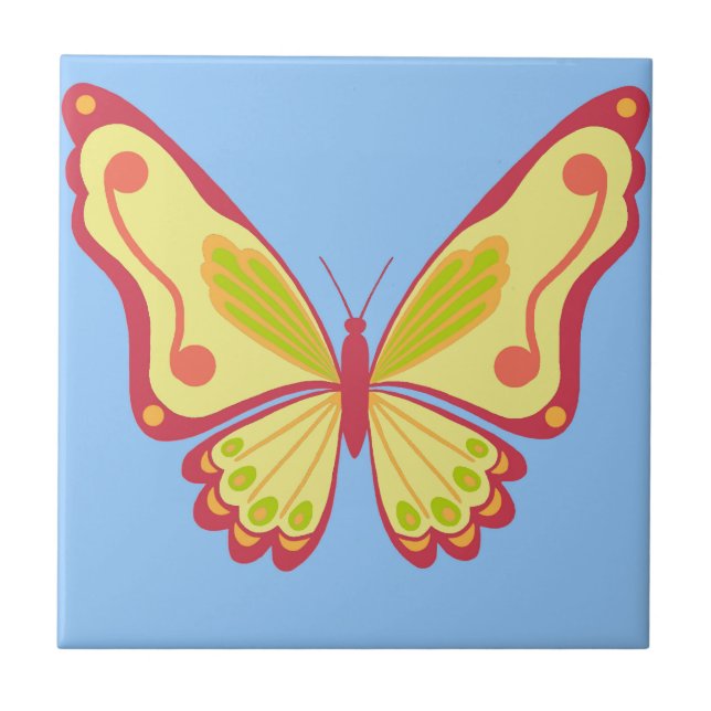 Borboleta diurna (Frente)