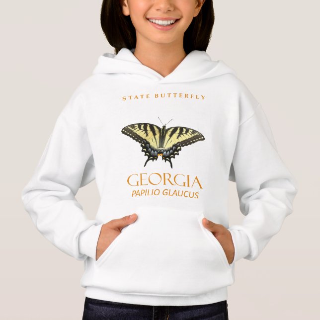 Borboleta do Território da Geórgia O Swal de Tigre (Frente)