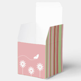 Borboleta e Flores - Caixa de Favoritos com faixas