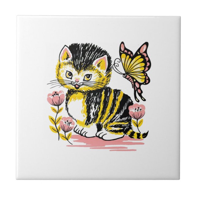 Borboleta e Kitten (Frente)