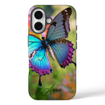 Borboleta em Campo Flor Personalizada