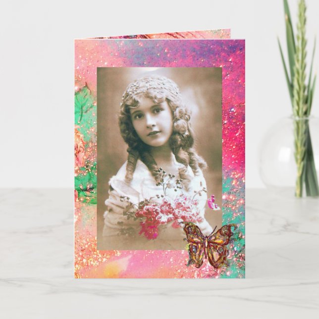 BORBOLETA EM  FAIAS DE OURO  Modelo de Foto (Frente)