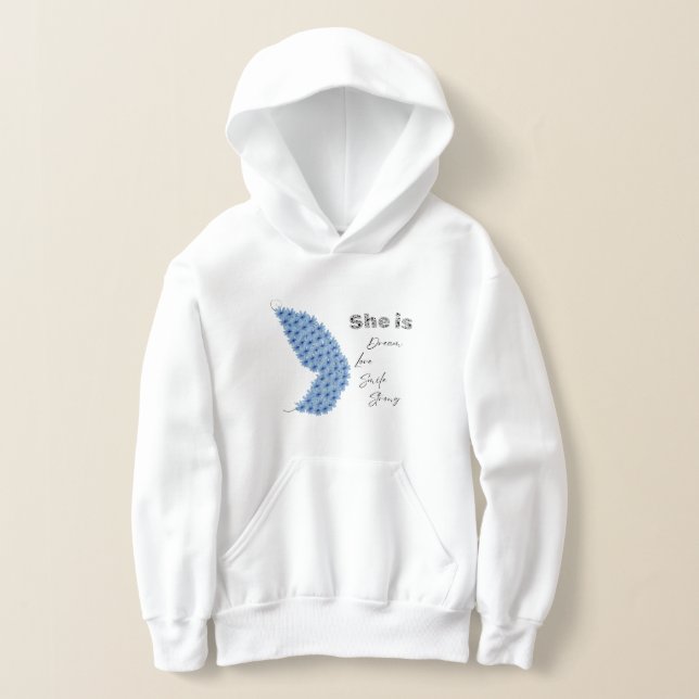 Borboleta Flor Ela Sonha Com Sorriso De Amor (Postura )