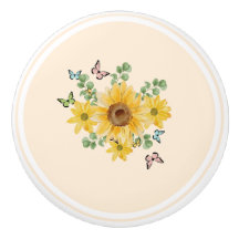 borboleta floral com botão de desenhar cermico