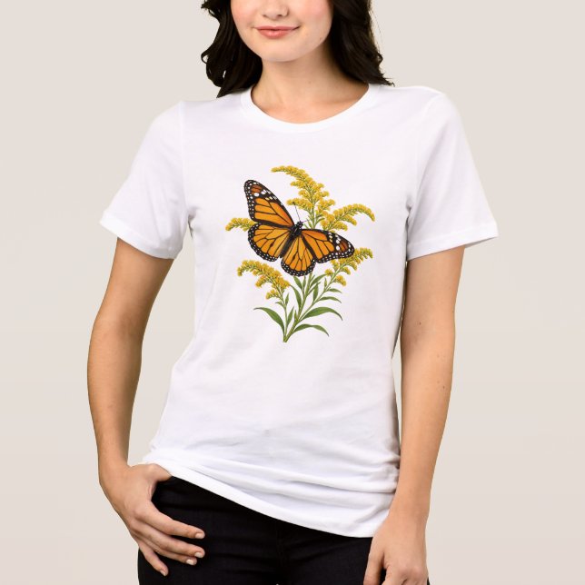 Borboleta Goldenrod (Frente)