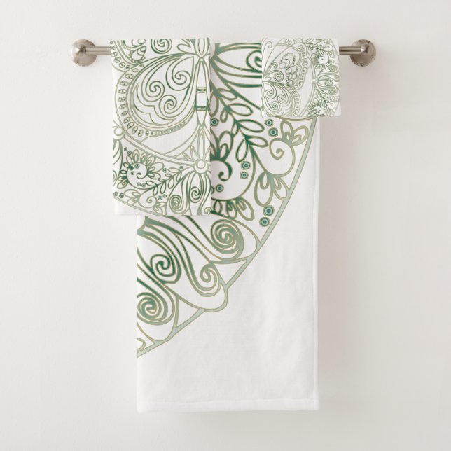 Borboleta Mandala - Conjunto de Torres Banheiras (Insitu)