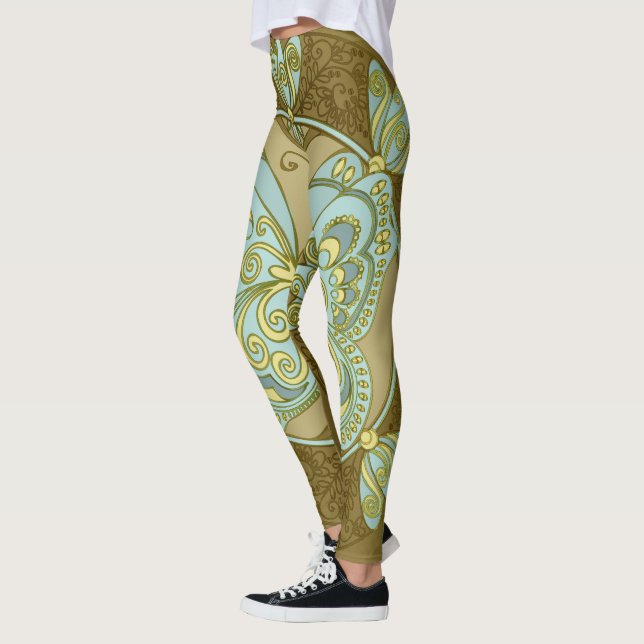 Borboleta Mandala - Leggings (Esquerda)