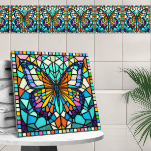 Borboleta Mosaica Colorida
