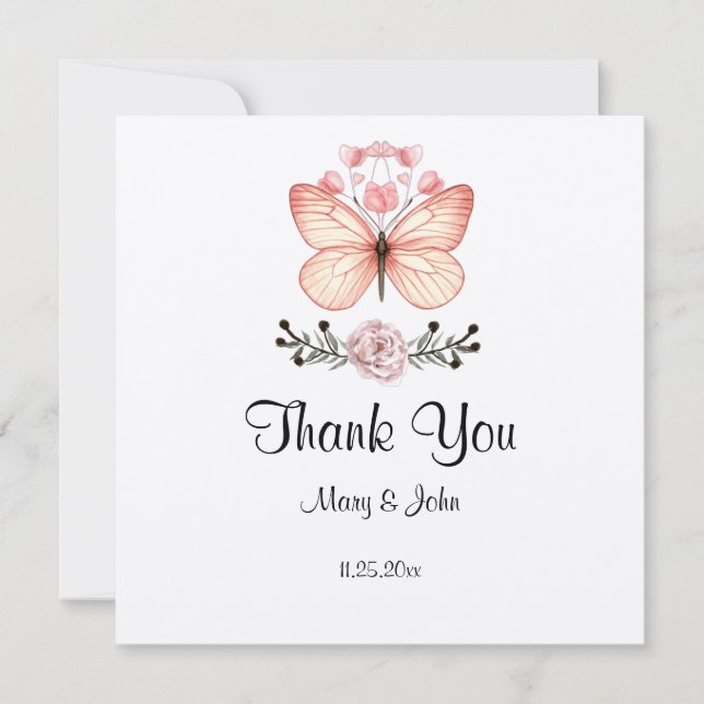 Borboleta, Obrigado A Amarrar (Frente)