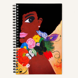 Borboleta Preta - Notebook Espiral