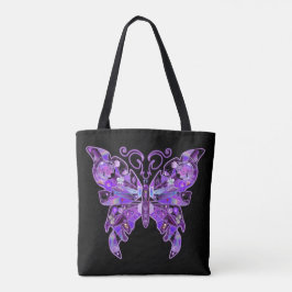 Borboleta Roxa 31 Tote Bag