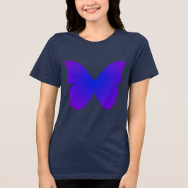 Borboleta Roxa e Azul