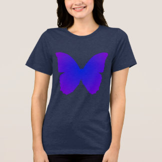 Borboleta Roxa e Azul