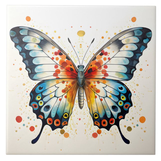 Borboleta vibrante (Frente)