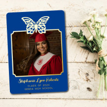 Borboleta Vintage de Formatura