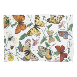 Borboleta Vintage e pintura de Mata