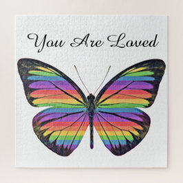 Borboleta Você É Adorada Quebra-cabeça De Jigserra